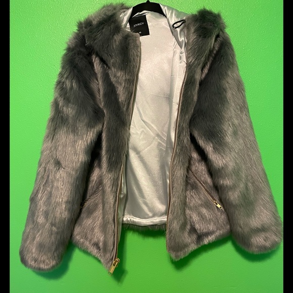 Dolls Kill Joyrich Candy Fur Jacket - Picture 3 of 5